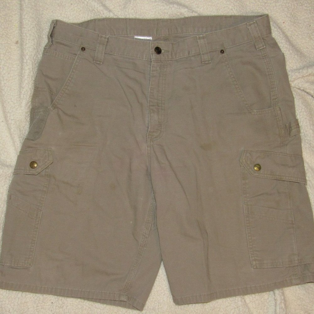 Carhartt Relaxed Fit Cargo/Work Shorts Size 38